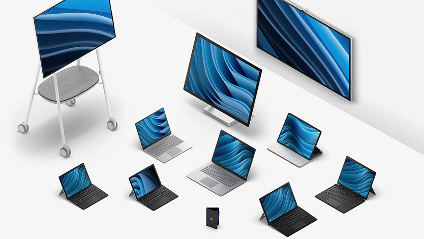 Immagine di dispositivi della famiglia Surface