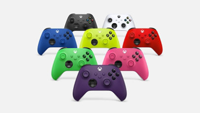 L'intera gamma di colori dei controller wireless Xbox.