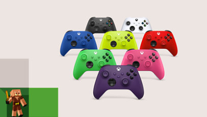 L'intera gamma di colori dei controller wireless Xbox.