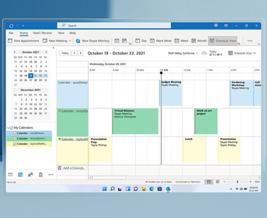 Calendario di Microsoft Outlook