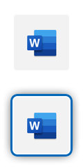 Logo di Microsoft Word