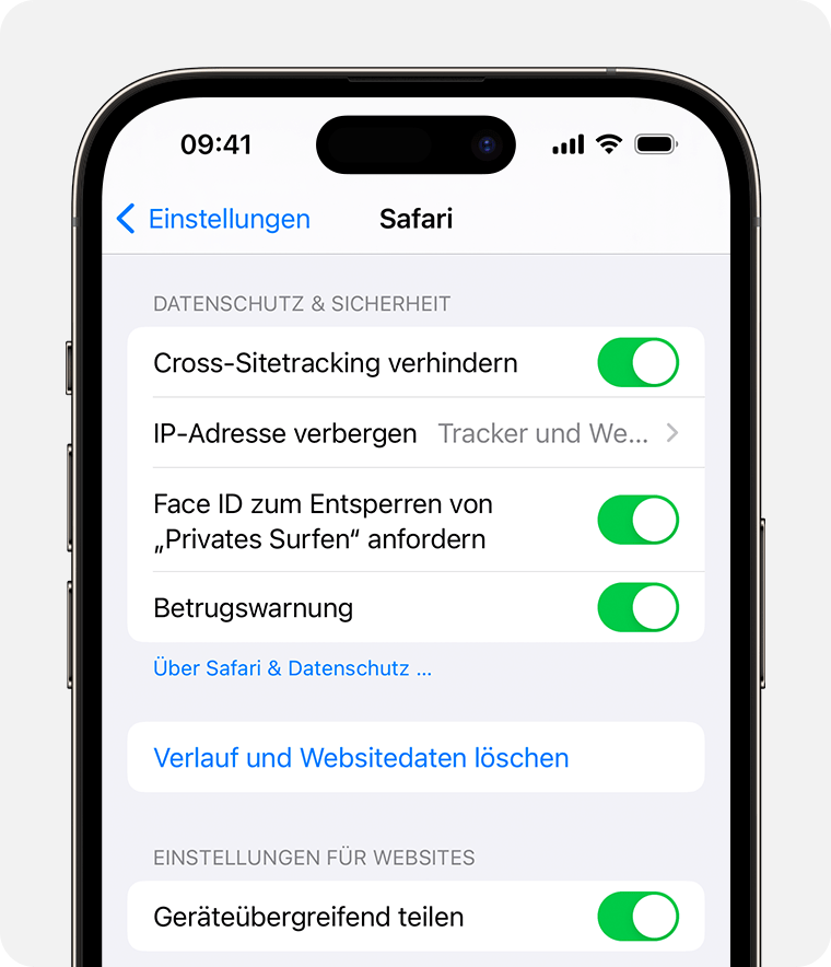 ios-17-iphone-14-pro-settings-safari-clear-history-and-website-data