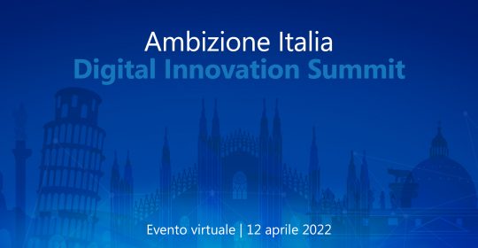 Ambizione Italia Digital Innovation Summit