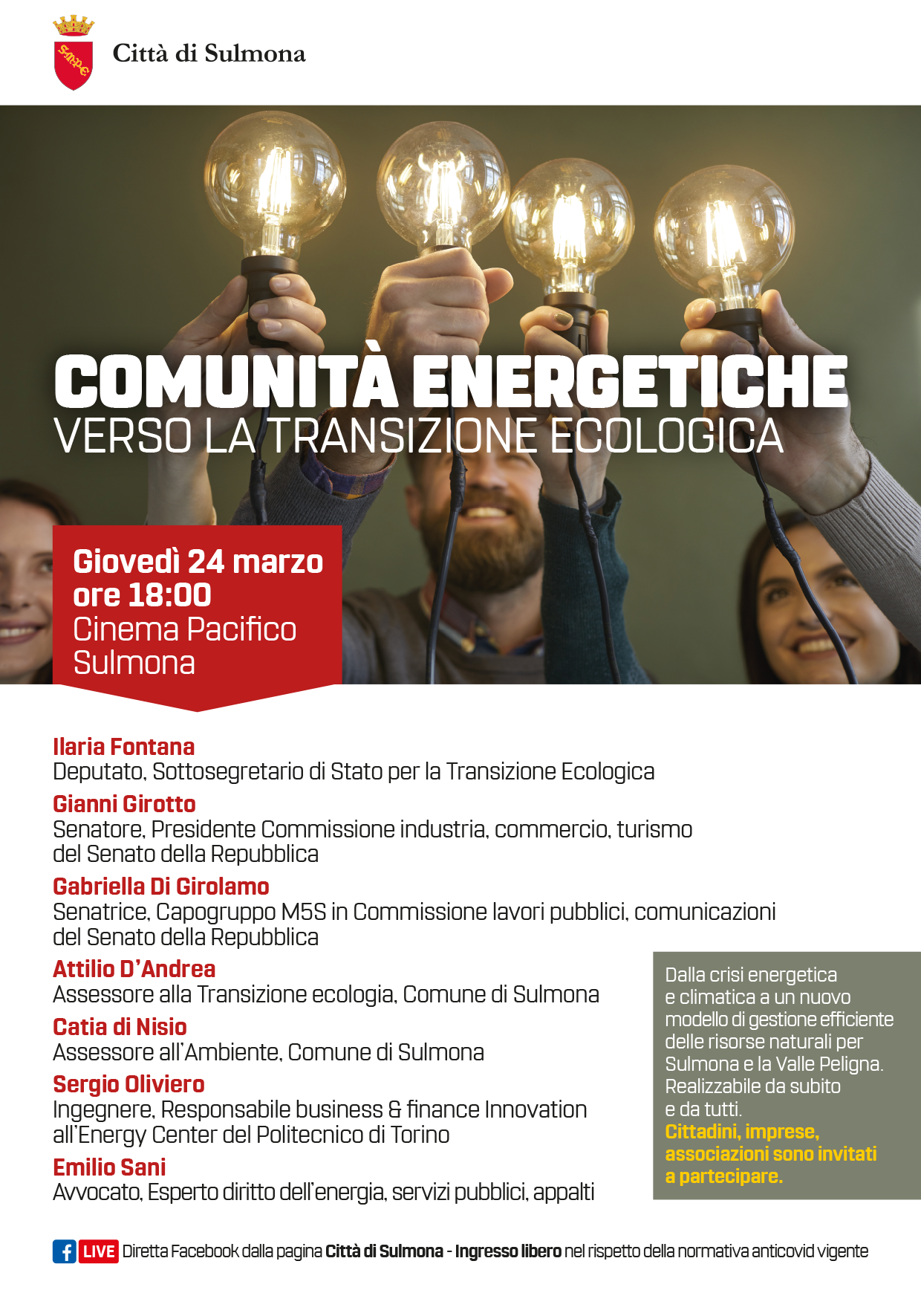 VERSO LA TRANSIZIONE ECOLOGICA