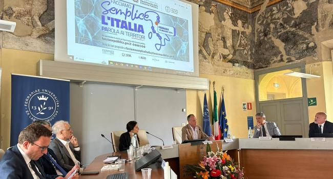 Facciamo semplice l'Italia Ferrara