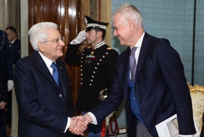 Sergio Mattarella e PAolo Zangrillo