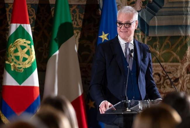 Il ministro Paolo Zangrillo