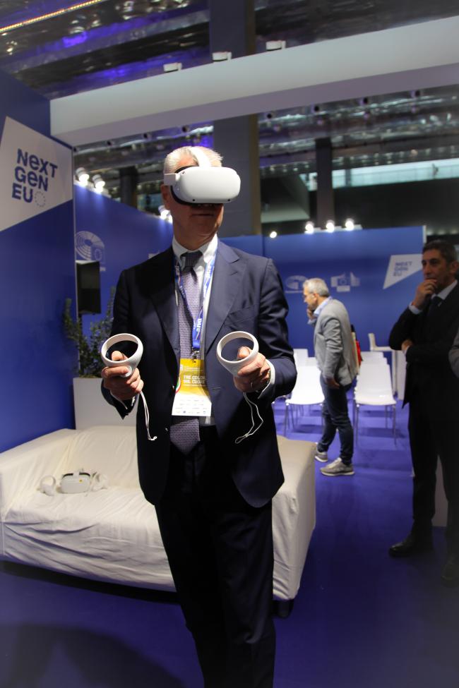 Anci 2023, il Ministro Zangrillo visita gli stand