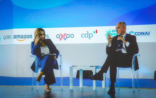 Serena Bortone intervista il ministro Paolo Zangrillo 