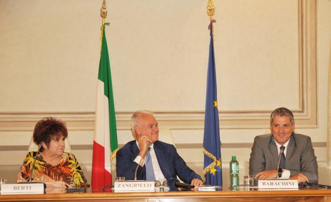 Orietta Berti, Paolo Zangrillo, Alberto Barachini
